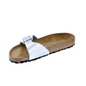 Chanclas Birkenstock zapatos Mujer modelo Madrid Plata 