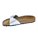 Chanclas Birkenstock zapatos Mujer modelo Madrid Plata 