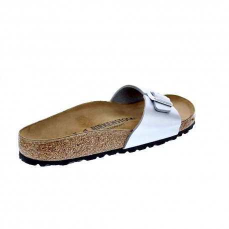 Chanclas Birkenstock zapatos Mujer modelo Madrid Plata 