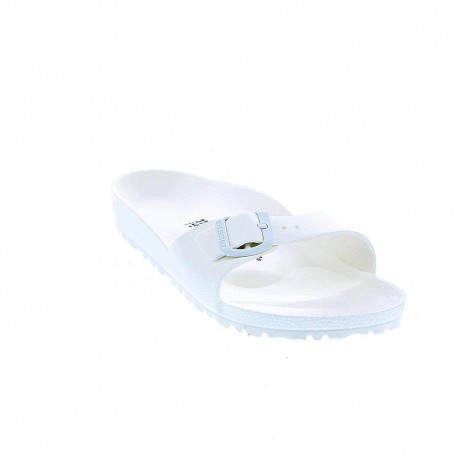 Chanclas Birkenstock zapatos Mujer modelo Madrid Blanco 