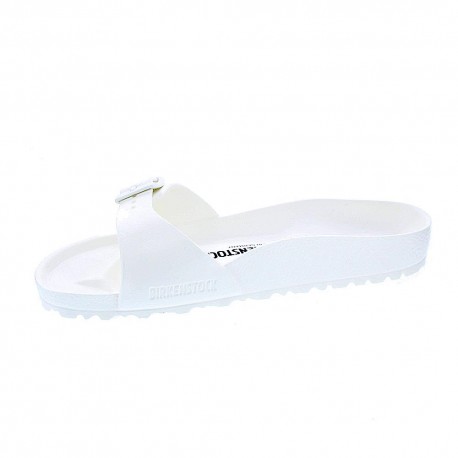 Chanclas Birkenstock zapatos Mujer modelo Madrid Blanco 