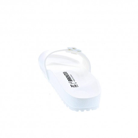 Chanclas Birkenstock zapatos Mujer modelo Madrid Blanco 