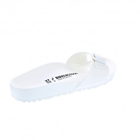 Chanclas Birkenstock zapatos Mujer modelo Madrid Blanco 
