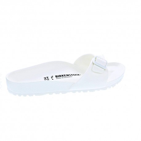 Chanclas Birkenstock zapatos Mujer modelo Madrid Blanco 