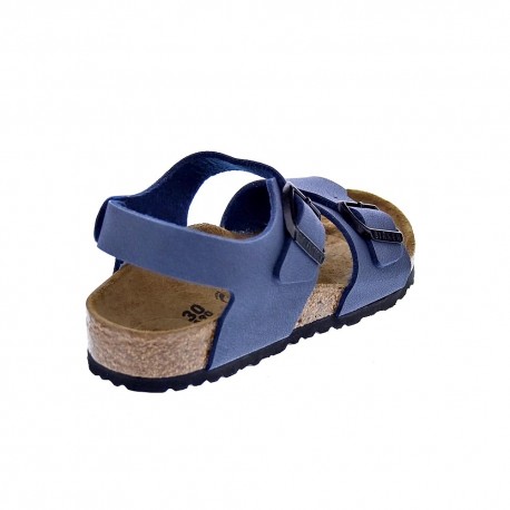 Sandalias Birkenstock zapatos Niño modelo New York Azul 