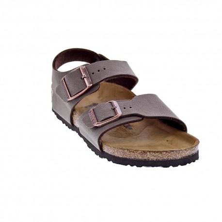 Sandalias Birkenstock zapatos Niño modelo New York Marrón 