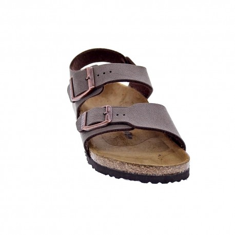 Sandalias Birkenstock zapatos Niño modelo New York Marrón 