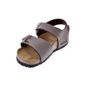 Sandalias Birkenstock zapatos Niño modelo New York Marrón 