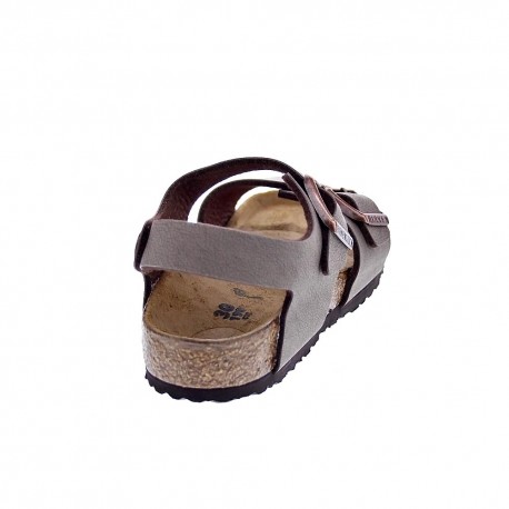 Sandalias Birkenstock zapatos Niño modelo New York Marrón 