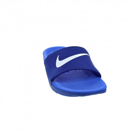 Chanclas Nike zapatos Niño modelo Kawa Slide Azul 