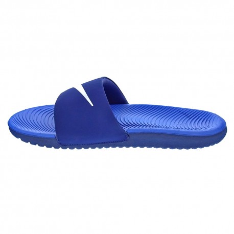 Chanclas Nike zapatos Niño modelo Kawa Slide Azul 