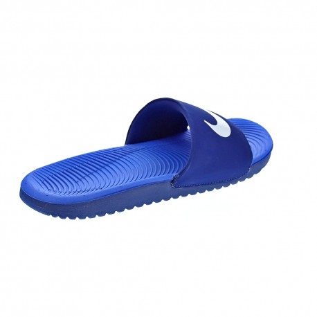 Chanclas Nike zapatos Niño modelo Kawa Slide Azul 