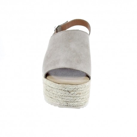 Sandalias Claudia zapatos Mujer modelo 20-757 Beige 