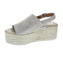 Sandalias Claudia zapatos Mujer modelo 20-757 Beige 
