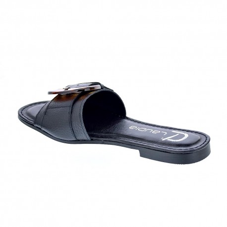 Sandalias Claudia zapatos Mujer modelo Carey Negro 