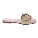 Sandalias Claudia zapatos Mujer modelo Carey Beige 