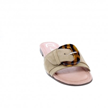 Sandalias Claudia zapatos Mujer modelo Carey Beige 