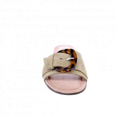 Sandalias Claudia zapatos Mujer modelo Carey Beige 