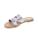 Sandalias Claudia zapatos Mujer modelo Sevilla Plata 