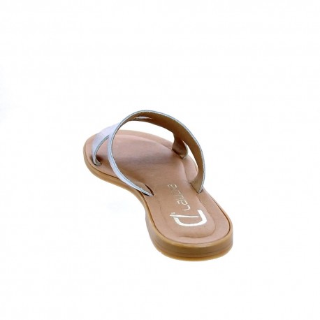 Sandalias Claudia zapatos Mujer modelo Sevilla Plata 