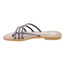 Sandalias Claudia zapatos Mujer modelo Tokio Oro 