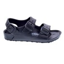 Sandalias Birkenstock zapatos Niño modelo Milano Eva Negro 