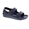 Sandalias Birkenstock zapatos Niño modelo Milano Eva Negro 