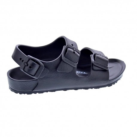 Sandalias Birkenstock zapatos Niño modelo Milano Eva Negro 
