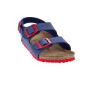 Sandalias Birkenstock zapatos Niño modelo Milano Azul 
