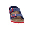 Sandalias Birkenstock zapatos Niño modelo Milano Azul 