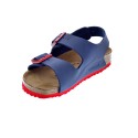Sandalias Birkenstock zapatos Niño modelo Milano Azul 