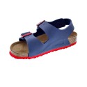 Sandalias Birkenstock zapatos Niño modelo Milano Azul 