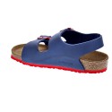 Sandalias Birkenstock zapatos Niño modelo Milano Azul 