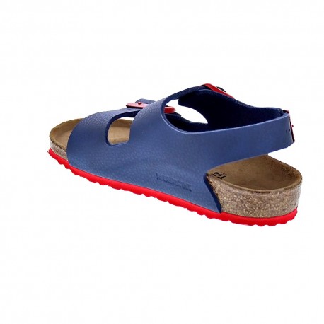 Sandalias Birkenstock zapatos Niño modelo Milano Azul 