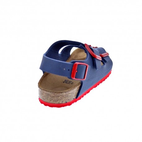 Sandalias Birkenstock zapatos Niño modelo Milano Azul 
