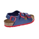 Sandalias Birkenstock zapatos Niño modelo Milano Azul 