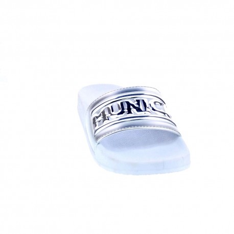 Chanclas Munich zapatos Mujer modelo Metal Plata 