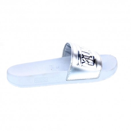 Chanclas Munich zapatos Mujer modelo Metal Plata 