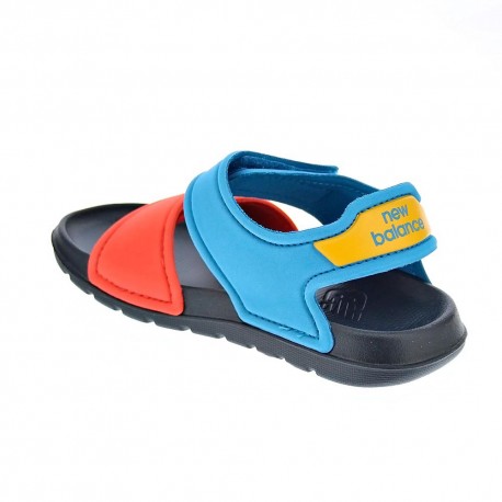 Sandalias New Balance zapatos Niño modelo Iospsdod Azul 