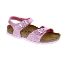 Sandalias Birkenstock zapatos Niña modelo Rio Plain Rosa 