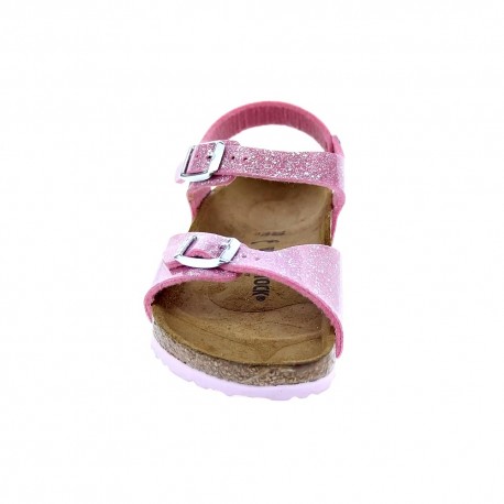 Sandalias Birkenstock zapatos Niña modelo Rio Plain Rosa 