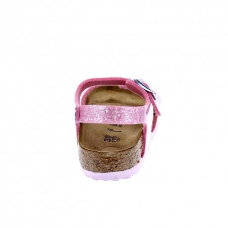 Sandalias Birkenstock zapatos Niña modelo Rio Plain Rosa 