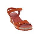 Sandalias Panama Jack zapatos Mujer modelo Julia Basics B15 Rojo 