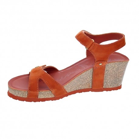 Sandalias Panama Jack zapatos Mujer modelo Julia Basics B15 Rojo 