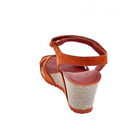 Sandalias Panama Jack zapatos Mujer modelo Julia Basics B15 Rojo 