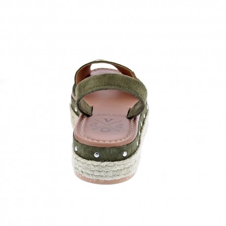 Abarcas menorquinas Popa zapatos Mujer modelo Rosario Verde 