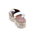 Abarcas menorquinas Popa zapatos Mujer modelo Chiara Beige 