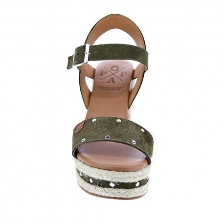 Sandalias Popa zapatos Mujer modelo Samos Verde 