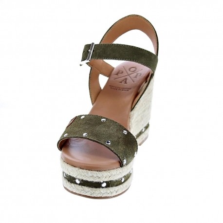Sandalias Popa zapatos Mujer modelo Samos Verde 