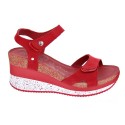 Sandalias Panama Jack zapatos Mujer modelo Nica Sport B2 Rojo 